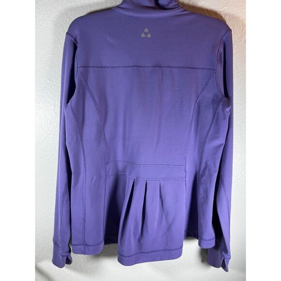Reebok Lightweight Workout Windbreaker Jacket. Purple. Size XL - Picture 6 of 12